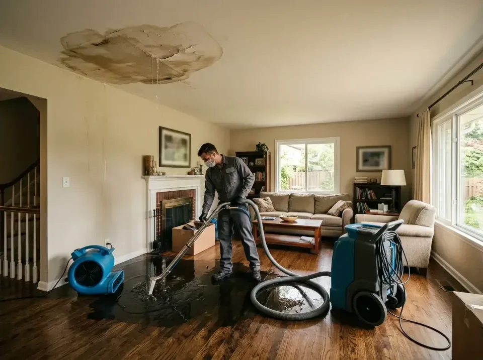 attic-pipe-burst-ceiling-drip-008 — frequently asked questions, Water Damage Restoration & Carpet Care in St. Henry, OH